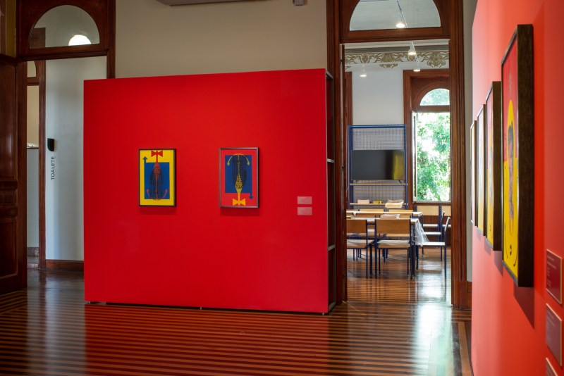 Vista da exposição ÀMÌ: Signos Ancestrais, Espaço Cultural Arte Sesc, 2023