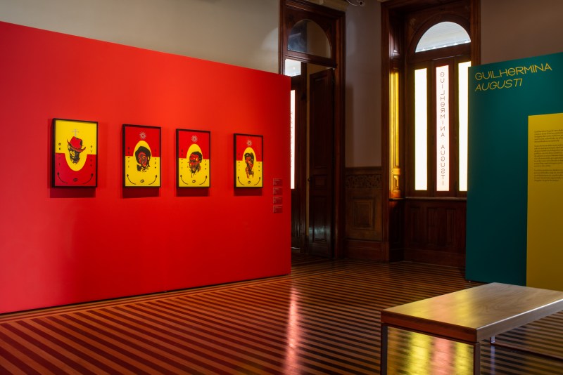 Vista da exposição ÀMÌ: Signos Ancestrais, Espaço Cultural Arte Sesc, 2023